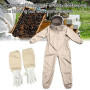 Combinaison D'apiculteur, Costume D'apiculture Professionnelle avec Gants & Protection, Combinaison Apicole pour Tout Le Corps,