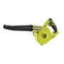 RYOBI - Souffleur de Chantier sans Fil 18V One+ R18TB-0 – Compact, 3 Vitesses, Idéal Dépoussiérage Atelier, Voiture – Batterie N