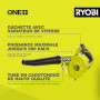 RYOBI - Souffleur de Chantier sans Fil 18V One+ R18TB-0 – Compact, 3 Vitesses, Idéal Dépoussiérage Atelier, Voiture – Batterie N