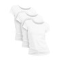 Basic Treasure T-Shirts Femme Coton Doux – Lot de 2 ou 3 Pièces, Manches Courtes et Longues, Tailles S à XL