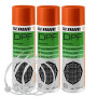 XENUM - DPF Cleaner - Lot de 3 x 400ml - Nettoyant FAP + 3 buses d'injection