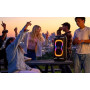 JBL PartyBox 130 Enceinte Portable avec JBL Sound Puissant, Bluetooth, Jeu de Lumières Dynamique, Design IPX4 résistante aux écl