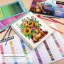 KALOUR Pro Crayons de Couleur, Ensemble de 520 Couleurs, Mine Douce pour Artistes avec des Couleurs Vibrantes, Idéal pour le Des