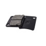 AHL 2 paires Motocyclette Plaquettes de Frein Avant/Arrière Compatible avec MASH Café Racer 125 2014-2016/ Seventy Five 125 2014