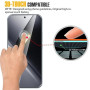WFTE [Lot de 2 Verre Trempé pour Xiaomi Poco X8 Pro Max 5G, 0,26mm Film de Protection D'écran avec Haute Transparence à 99%, Ant