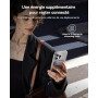 Baseus Mini MagSafe Powerbank 5000 mAh certifié Qi2 avec Support Pliable, PD 20 W, Batterie Externe magnétique USB C, sans Fil,