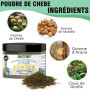Chebe Poudre et Huile Africaine Bio Naturals, Hydratante, Huile de Chebe Pousse Cheveux pour le Cuir Chevelu, la Croissance, la