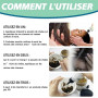 Chebe Poudre et Huile Africaine Bio Naturals, Hydratante, Huile de Chebe Pousse Cheveux pour le Cuir Chevelu, la Croissance, la