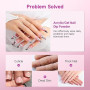 HALMAI Ponceuse pour ongles professionnelle, Lime à ongles portable en gel acrylique, Ponceuse à ongles sans fil rechargeable 40