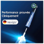 Oral-B Brossettes de Rechange Cross Action, lot de 10, Noires – Recharges Brosse à Dents Électrique Pro, Filaments pour Eliminer