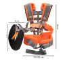 QKTYB Harnais Debroussailleuse, Universelle Réglable Harnais pour Debroussailleuse, Rembourrée Confortable Double Harnais de Déb
