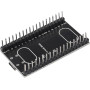 DUBEUYEW ESP32-DevKitC Carte de Base ESP32 Carte de Développement ESP32-WROOM-32U Ensemble pour Arduino avec Antenne et Câble