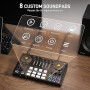 MAONO Audio interface pour pc, Table de mixage avec double entrée XLR pour le streaming de podcast - MaonoCaster E2 Gen2