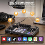 MAONO Audio interface pour pc, Table de mixage avec double entrée XLR pour le streaming de podcast - MaonoCaster E2 Gen2