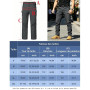DUOLUVA Pantalon Cargo Homme Tactique Multi Poches Combat Stretch Extensible Séchage Rapide (Pas de Ceinture) | Extensible, Séch
