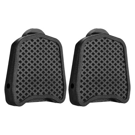 Plaques de pédales compatibles avec Look Keo, 2 adaptateurs de pédales pour vélo, Adaptateurs de pédales pour vélo de Route, Con