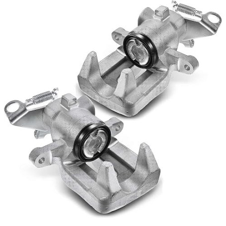 Frankberg 2x Étrier de frein Pince de frein Essieu Arrière Fonte d'Aluminium Compatible avec Berlingo M/GFK/GJK/MF Xsara Picasso