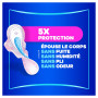 Always Platinum Serviettes Hygiéniques, Taille 3, Day & Night, 64 Serviettes Avec Ailettes, Flux Abondants Jour et Nuit, Format 