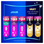 Always Platinum Serviettes Hygiéniques, Taille 3, Day & Night, 64 Serviettes Avec Ailettes, Flux Abondants Jour et Nuit, Format 