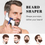 Coffret Kit Soin Barbe Homme,Idee Cadeau Homme Original pour Papa Frere Lui Mari Son Copain,Kit Entretien Barbe Complet ave Sham