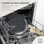 GiPP 22 Pièces Induction Lot de Poele - Set de Poêles et Casseroles avec Revêtement Céramique Antiadhésif, Batterie de Cuisine S