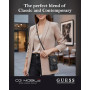 GUESS X, Saffiano Look Sacoche pour ordinateur 38,1 cm (15") Noir