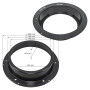 tomzz Audio 2857-011 Anneaux de Haut-parleurs Adaptateurs Supports compatibles avec VW Golf 5 Tiguan Touran Skoda Yeti Octavia P