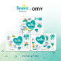 Pampers Harmonie Couches Édition Limitée, Taille 1, 180 Couches, 2kg-5kg, Conçues Pour Les Peaux Les Plus Sensibles, Pack 1 Mois