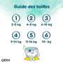 Pampers Harmonie Couches Édition Limitée, Taille 1, 180 Couches, 2kg-5kg, Conçues Pour Les Peaux Les Plus Sensibles, Pack 1 Mois
