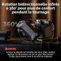 SMALLRIG Poignée latérale pivotante avec déclencheur Rec pour Certains appareils Photo sans Miroir, pour Sony Alpha 7 IV/Alpha 7