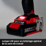 Einhell Professional Perceuse Visseuse à percussion sans fil TE-CD 18/50 Li-i BL Power X-Change (Li-ion, 18 V, moteur sans charb