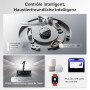 roborock Saros Z70 Robot Aspirateur 22 000Pa, Bras Mécanique OmniGrip, Châssis AdaptiLift, FlexiArm Riser, Système Autonome Star