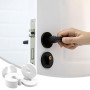 Lot De 6 Butoirs De Porte En Mousse Blanche Pour éViter Les Blessures Et Les Pincements De Porte - Protection Des Doigts Pour Bé