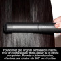 ghd - Lisseur cheveux ghd original - Fer à lisser professionnel (Noir) - Cheveux lisses, doux et brillants, sans chaleur extrême