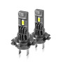 Kairiyard Ampoule H7 LED 26000LM, 100W 300% 6500K Lumière Blanche, 1:1 Halogène Mini Taille, 50000+ Heures De Vie, Plug and Play