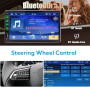 Autoradio Bluetooth 1 DIN avec Carplay et Android Auto - 7 Pouces HD Ecran Tactile Poste Radio Voiture Soutien Lien Miroir iOS/A