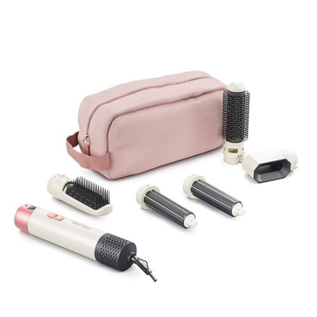 Tristar Airstyler, Outil 5 en 1 avec 5 Accessoires, Moteur DC, 3 Niveaux de Chaleur, 1 Vitesse, 1000 W, Cordon Rotatif 360°, Hou