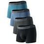 DAVID ARCHY sous-vêtements Hommes en Coton Boxeur Ajusté Slips Caleçons Pantalons de Nuit Doux et Respirants Lot Multiple