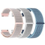 YONGBB 22mm Bracelet Montre en Nylon pour Xiaomi Redmi Watch 5 Active/5 Lite/Watch S4 47mm/S4 Sport/Garmin Venu 3/Venu 2/Forerun