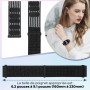 YONGBB 22mm Bracelet Montre en Nylon pour Xiaomi Redmi Watch 5 Active/5 Lite/Watch S4 47mm/S4 Sport/Garmin Venu 3/Venu 2/Forerun