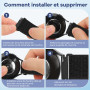 YONGBB 22mm Bracelet Montre en Nylon pour Xiaomi Redmi Watch 5 Active/5 Lite/Watch S4 47mm/S4 Sport/Garmin Venu 3/Venu 2/Forerun