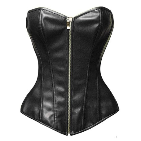 Bslingerie® Femme Simili Cuir Bustiers Corsets