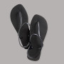 Havaianas - Flash Urban, Sandales Confortables, Élégantes et Polyvalentes, Fermeture à la Cheville, Lanières Métallisées Croisée