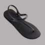 Havaianas - Flash Urban, Sandales Confortables, Élégantes et Polyvalentes, Fermeture à la Cheville, Lanières Métallisées Croisée