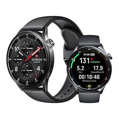 XIAOMI Watch S5 46mm, Montre connectée Homme/Femme,AMOLED 1,48",Tracker d’activité avec fréquence Cardiaque et Sommeil,21 Jours