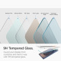 Spigen Glas.tR EZ Fit Verre Trempé pour Samsung Galaxy S25 Ultra, 2 Pièces, Installation Facile, Résistant aux Rayures, Dureté 9