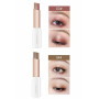 Lot de 6 fards à paupières à paillettes - Double couleur - Ombres à paupières - Waterproof