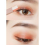 Lot de 6 fards à paupières à paillettes - Double couleur - Ombres à paupières - Waterproof