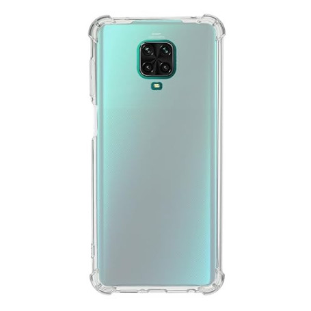 QUITECO Coque pour Xiaomi Redmi Note 9S / 9 Pro / 9 Pro Max, Housse Protection Souple Silicone TPU avec Coins Renforcés, Transpa