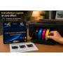 Recharge Encre 102 102BK C13T03R140 Compatible pour Epson ET-2700 ET-2750 ET-2756 ET-3700 ET-3750 ET-4750 ET-15000 Noir 135 ML